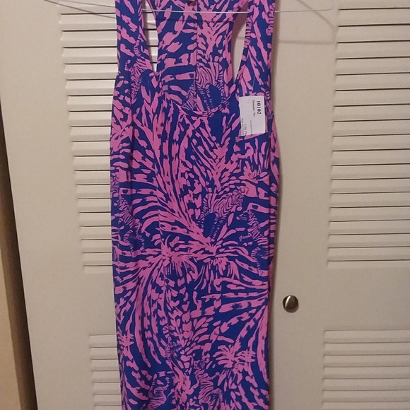 Lilly Pulitzer Silk Dress Small* Read - Picture 3 of 4